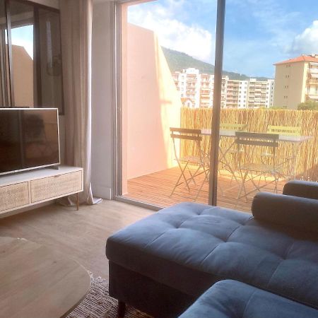 Superbe T2 Equipe Proche Centre Ville Ajaccio Avec Parking Ngoại thất bức ảnh